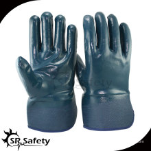 Pesados, guantes de seguridad, guantes de trabajo con nitrilo, guantes industriales de nitrilo